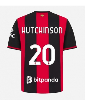 AC Milan Omari Hutchinson #20 Maglia Gara Casa Repliche 2026-27 Maniche Corte